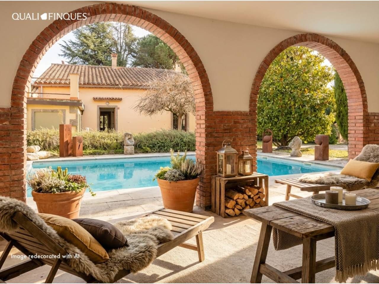 Terrassa de Casa o xalet en venda en Torelló amb Calefacció, Jardí privat i Terrassa