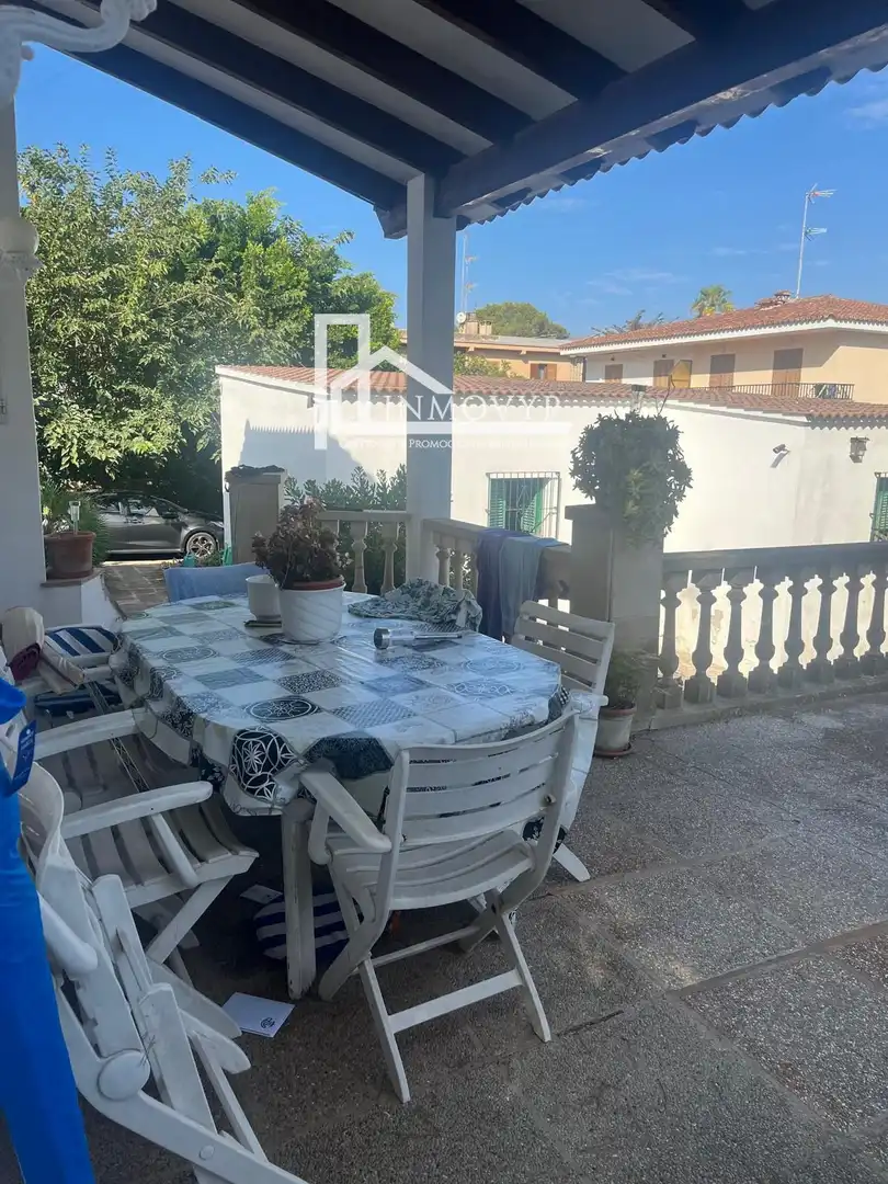 Außenansicht von Haus oder Chalet zur Miete in  Palma de Mallorca mit Klimaanlage und Privatgarten