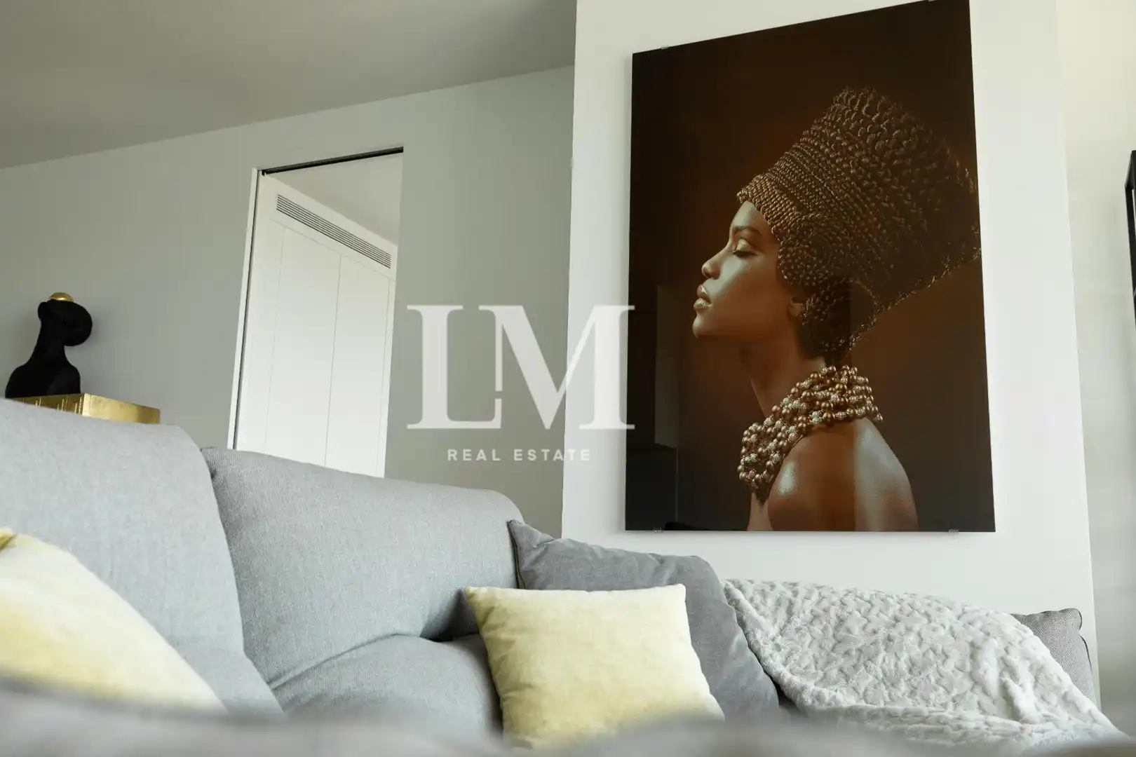 Living room of Apartments for rent in Barcelona  with Air Conditioner, Private garden and Terrace