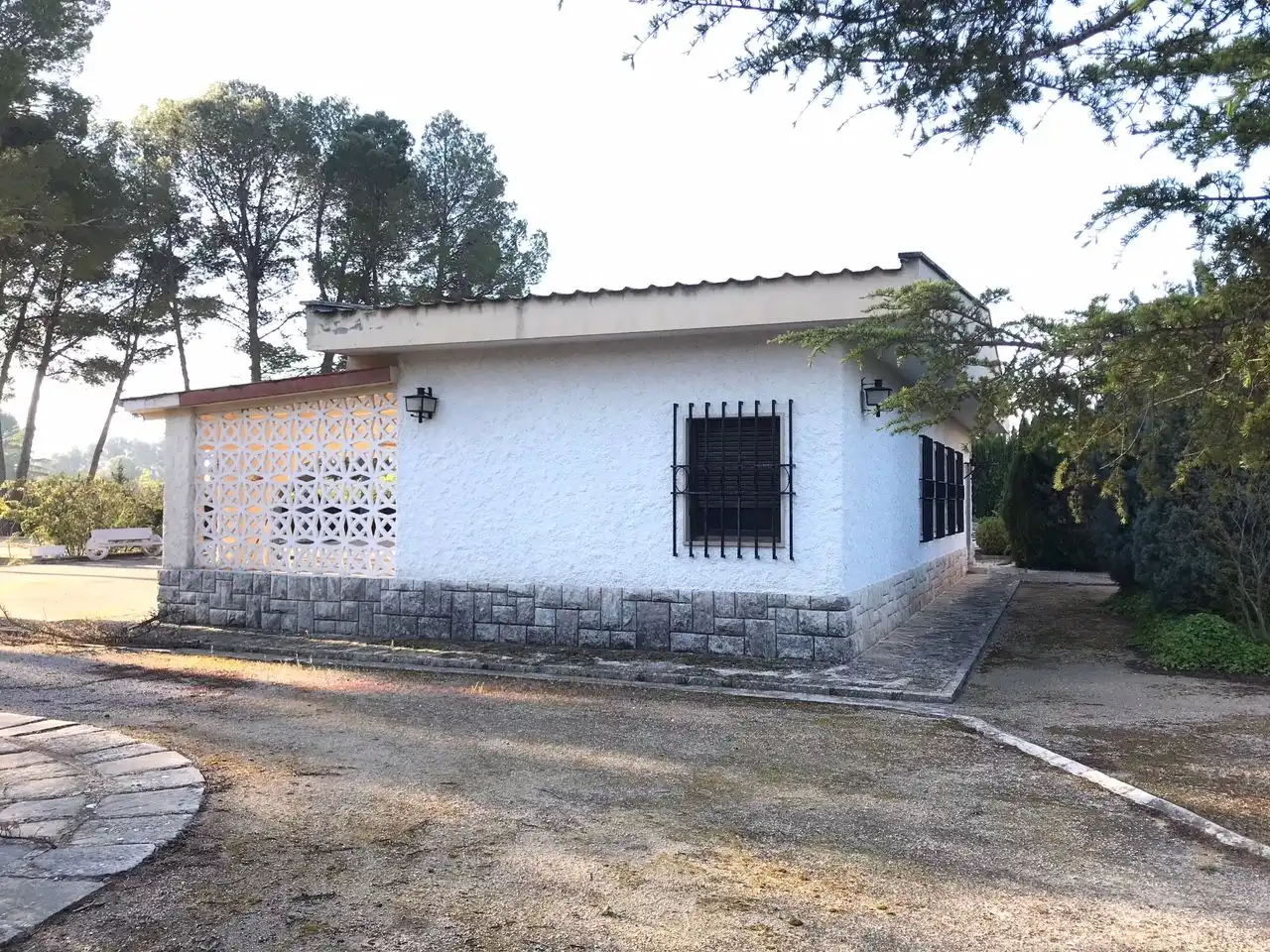 Außenansicht von Country house zum Verkauf in Muro de Alcoy mit Klimaanlage, Heizung und Privatgarten