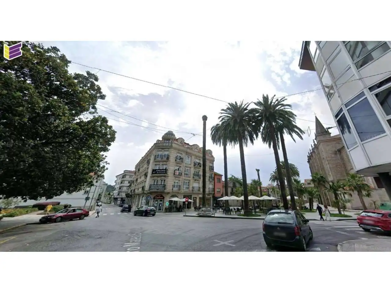 Vista exterior de Piso en venta en Caldas de Reis con Calefacción