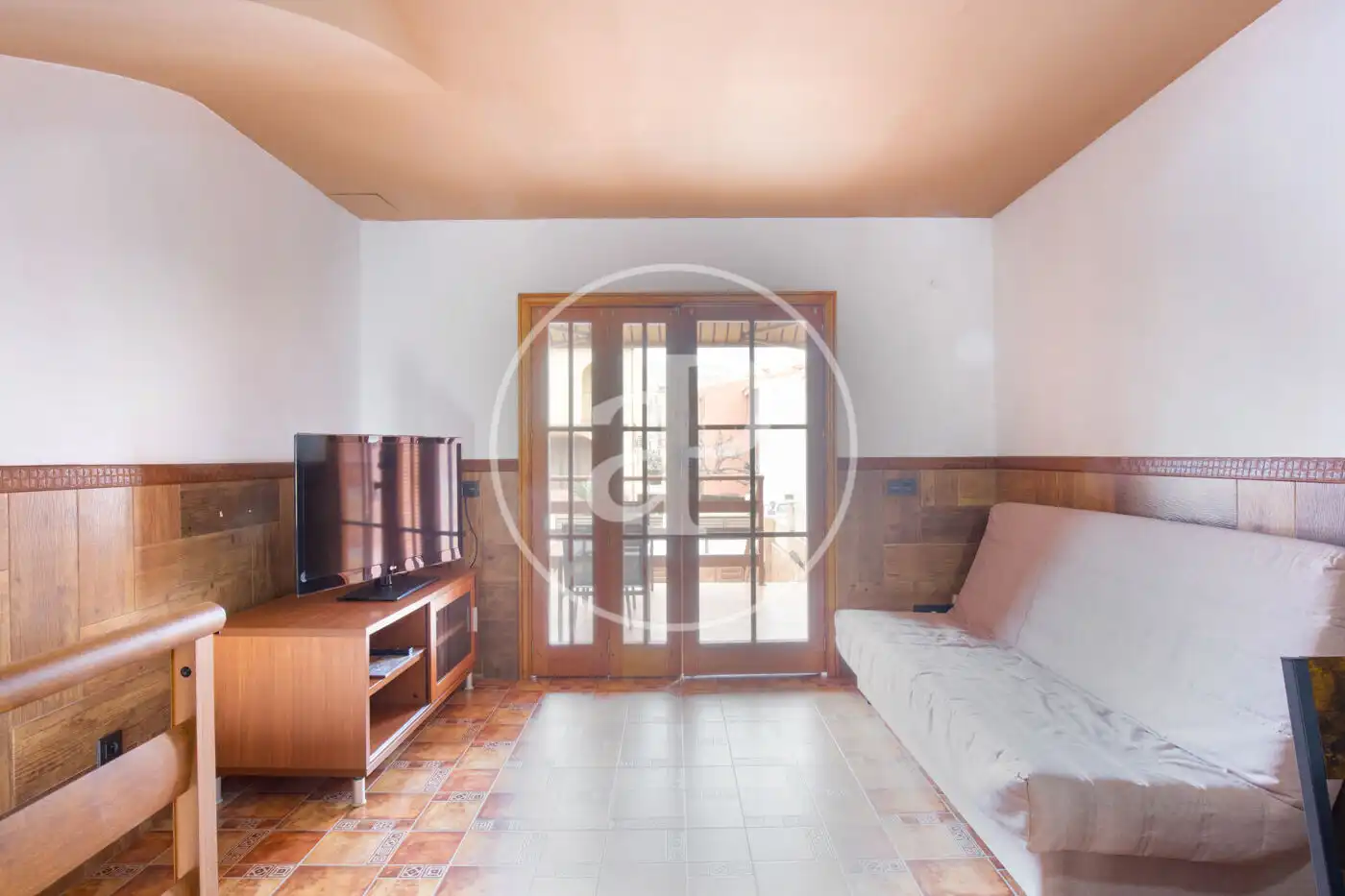 Sala de estar de Casa adosada en venta en Benicasim / Benicàssim con Aire acondicionado, Calefacción y Jardín privado