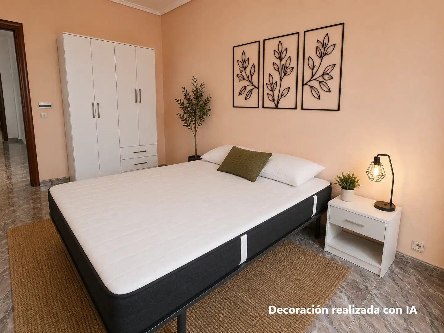 Schlafzimmer von Wohnung zur Miete in  Logroño mit Heizung, Terrasse und Möbliert