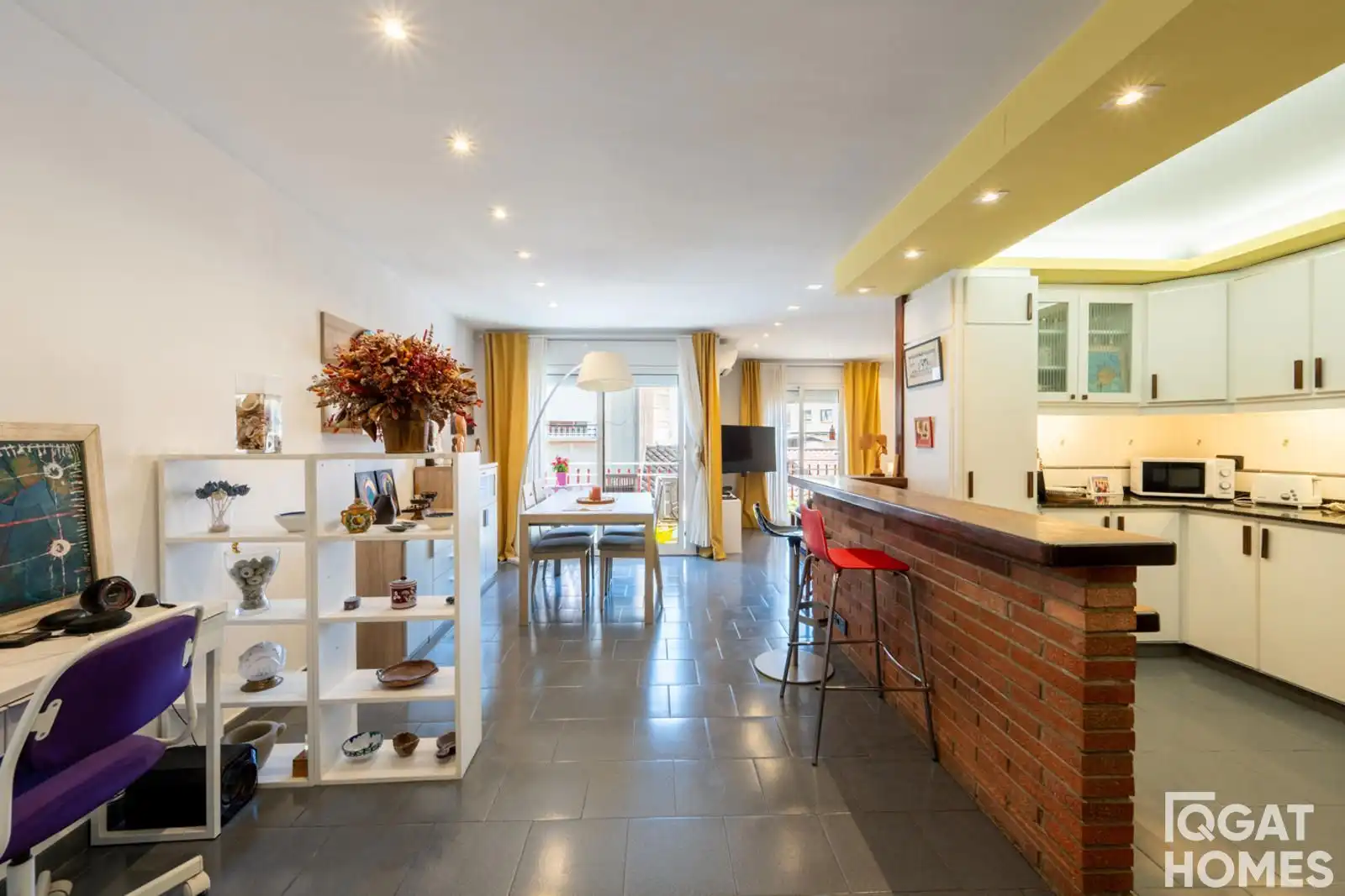 Cocina de Piso en venta en Sant Cugat del Vallès con Aire acondicionado, Calefacción y Terraza