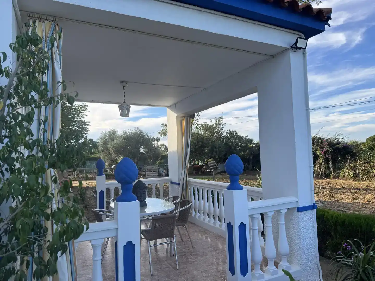 Terrassa de Casa o xalet en venda en Carmona amb Aire condicionat, Jardí privat i Traster