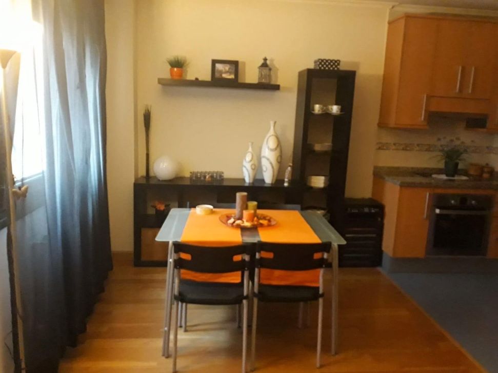 Dining room of Apartment to rent in Oviedo   with Heating, Parquet flooring and Storage room