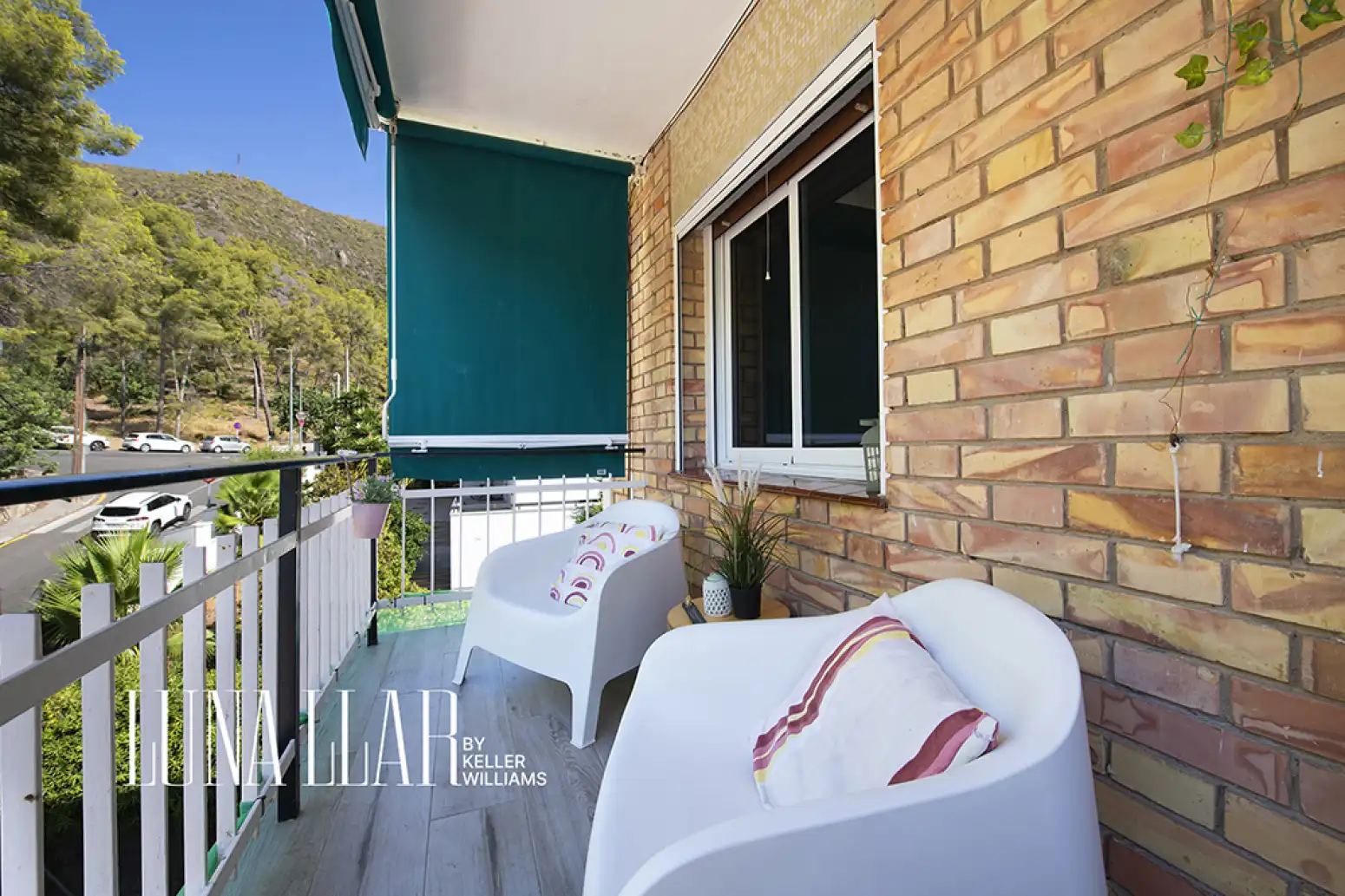 Balcony of Attic for sale in Castelldefels  with Air Conditioner and Terrace