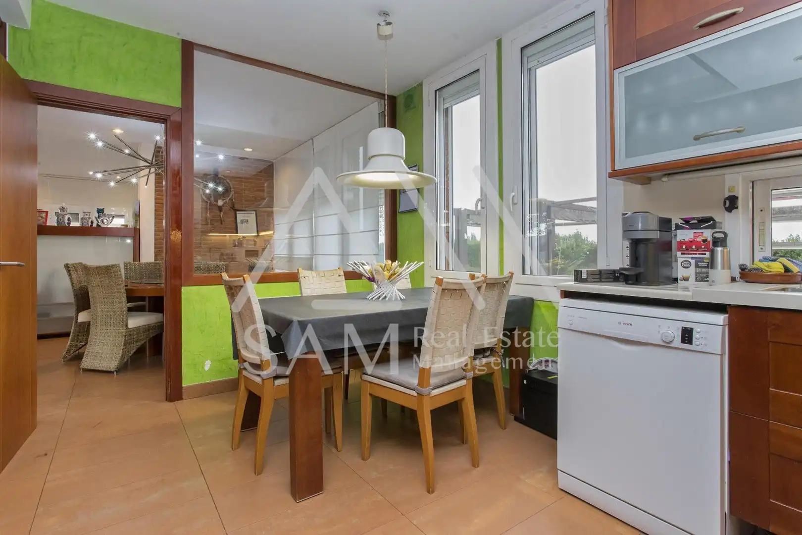 Cocina de Casa o chalet en venta en Lliçà d'Amunt con Calefacción, Jardín privado y Terraza