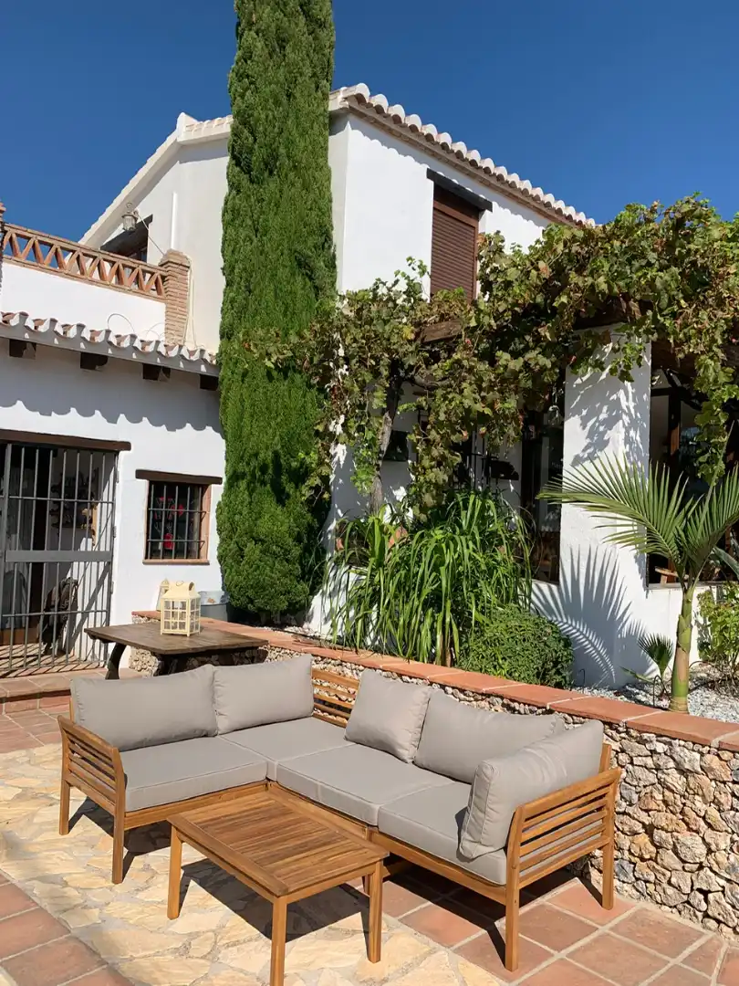 Terraza de Casa o chalet en venta en Torrox con Jardín privado, Terraza y Piscina