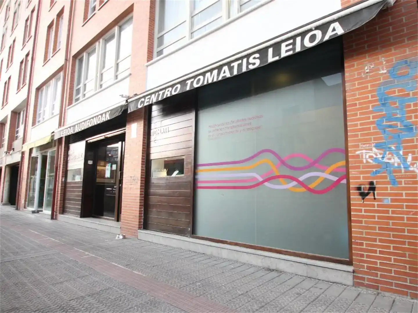 Vista exterior de Planta baja de alquiler en Leioa con Aire acondicionado, Parquet y Amueblado
