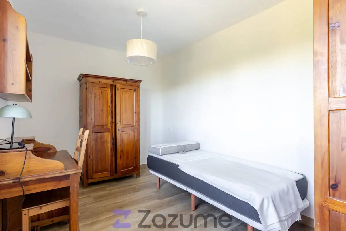 Bedroom of Flat for rent in Madrid  with Air Conditioner, Heating and Terrace