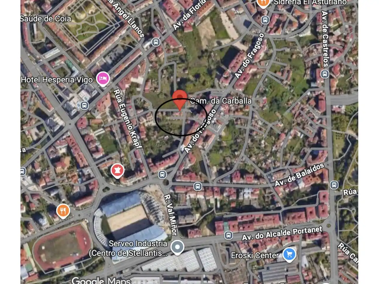 Garaje de alquiler en Vigo 