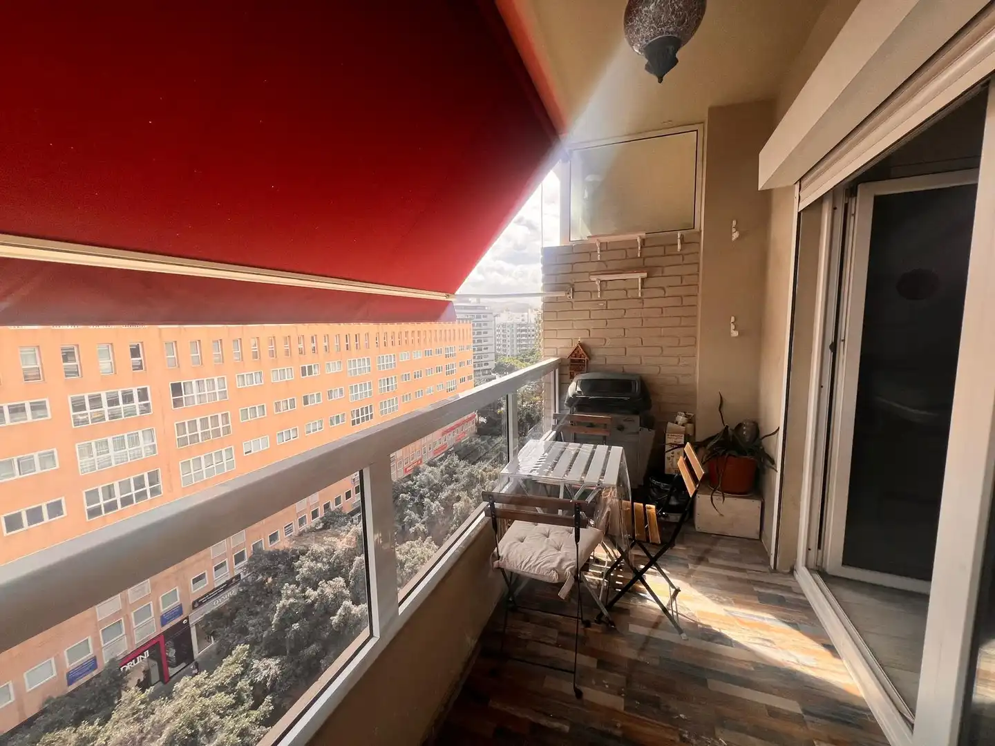 Terraza de Piso de alquiler en Las Palmas de Gran Canaria con Amueblado y Balcón