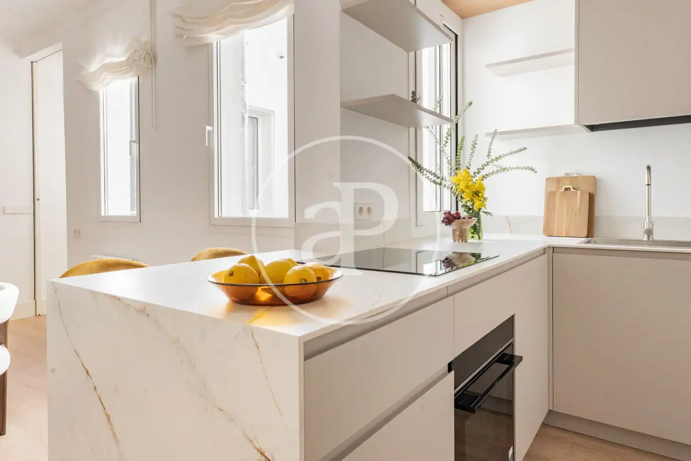 Küche von Wohnung zum Verkauf in Madrid mit Klimaanlage, Heizung und Möbliert