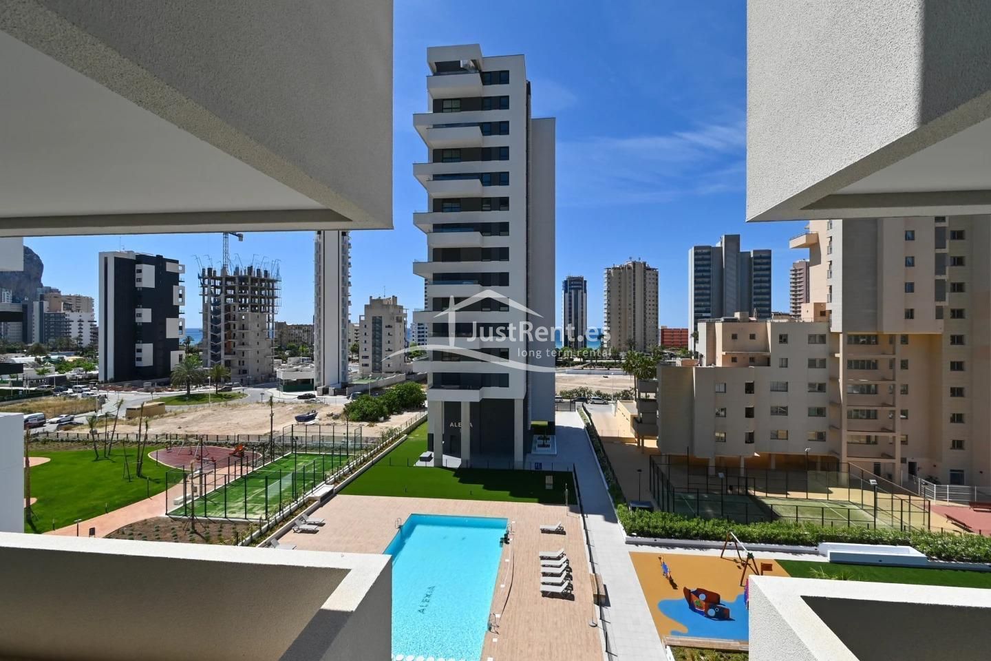 Exterior view of Flat to rent in Calpe / Calp  with Air Conditioner, Heating and Terrace