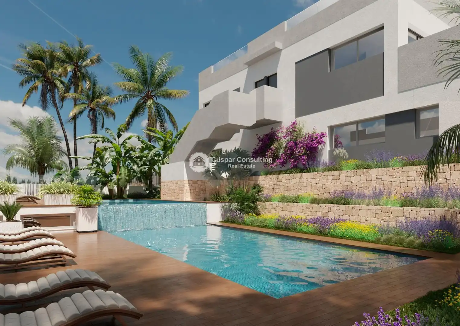 Penthouse mit Pool zum Verkauf in Los Balcones - Los Altos