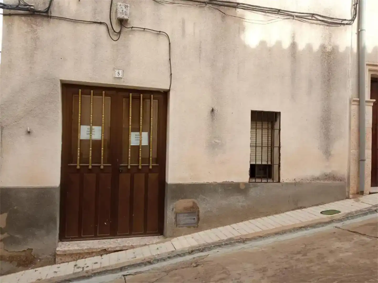 Vista exterior de Casa adosada en venda en Peñalsordo