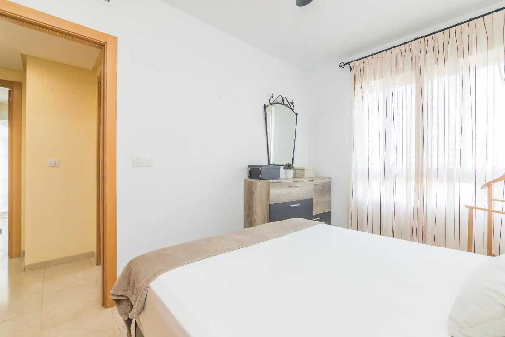 Bedroom of Flat for sale in El Campello  with Air Conditioner, Heating and Terrace