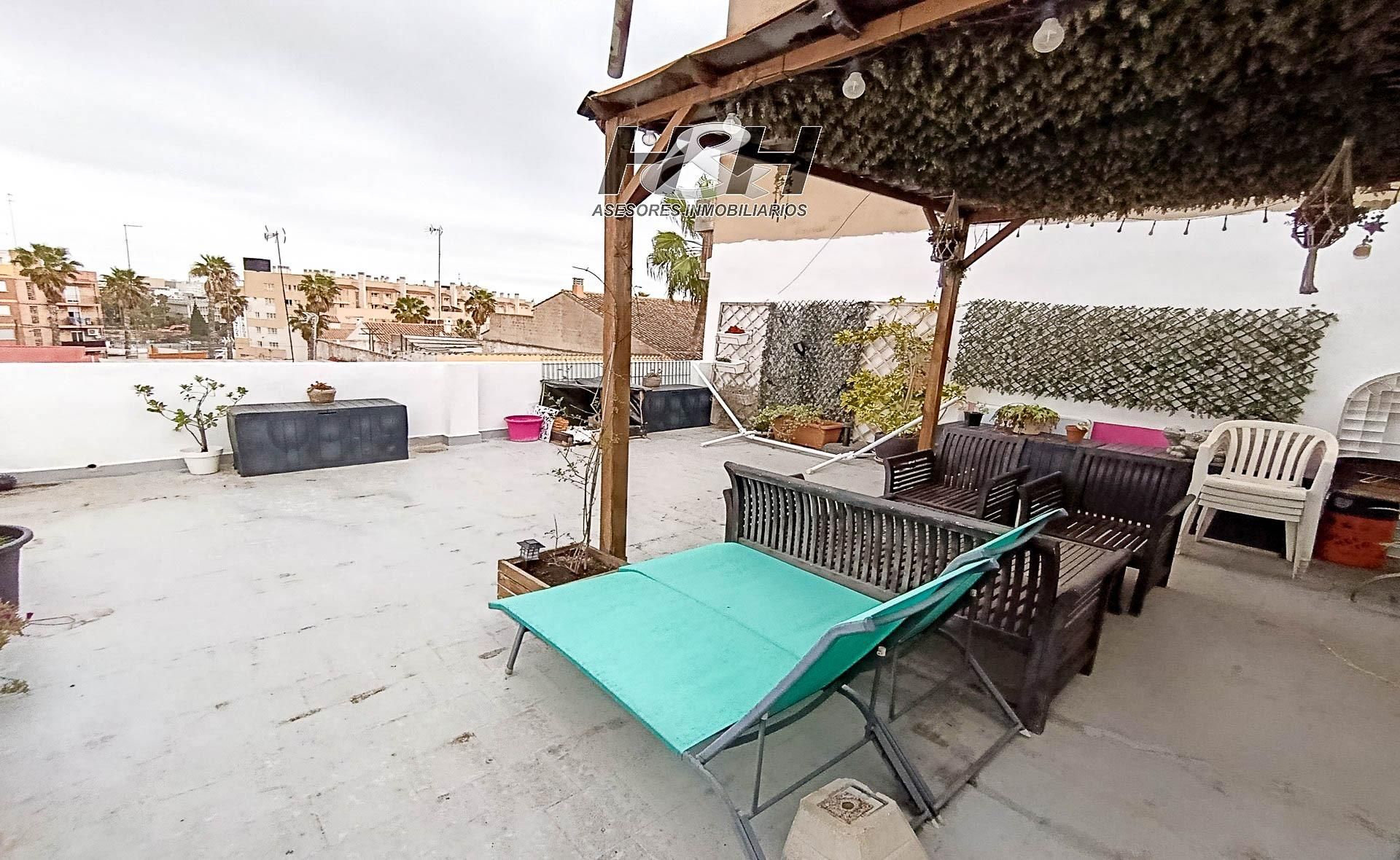 Terrace of Attic for sale in  Valencia Capital  with Air Conditioner and Terrace