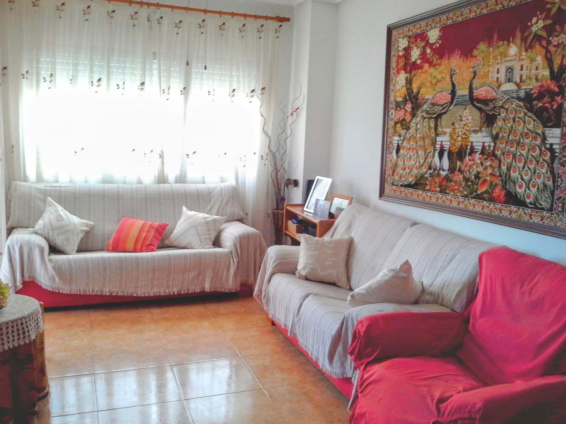 Sala d'estar de Àtic en venda en Cartagena amb Aire condicionat, Terrassa i Moblat