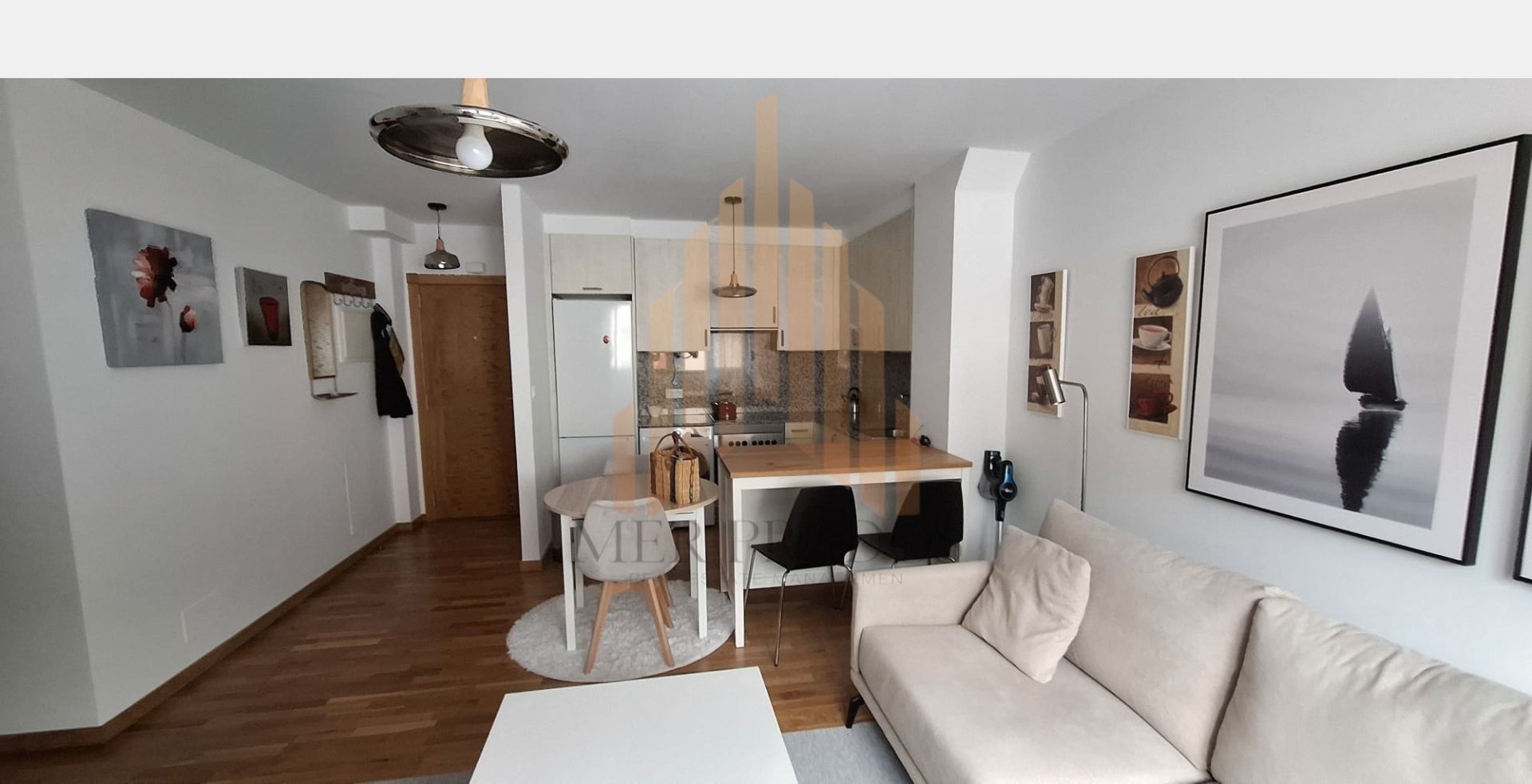 Living room of Apartment for sale in Carnota  with Heating, Furnished and Oven