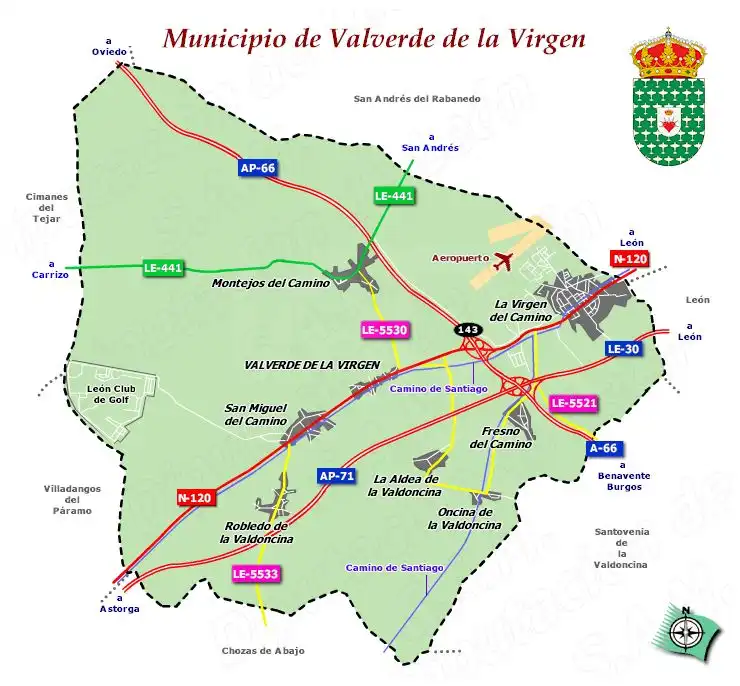 Terreni e lotti in vendita a Valverde de la Virgen, imagen 6