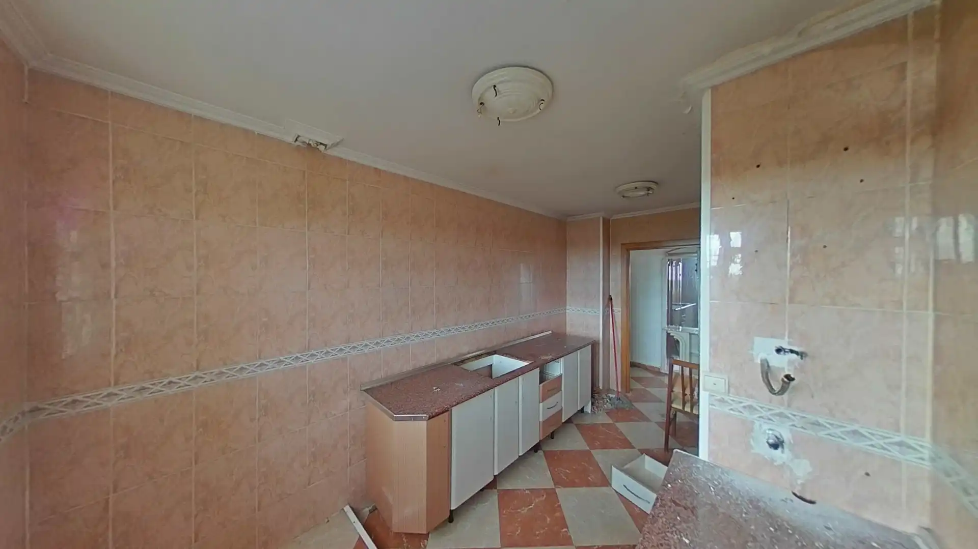 Kitchen of Flat for sale in Málaga  with Balcony