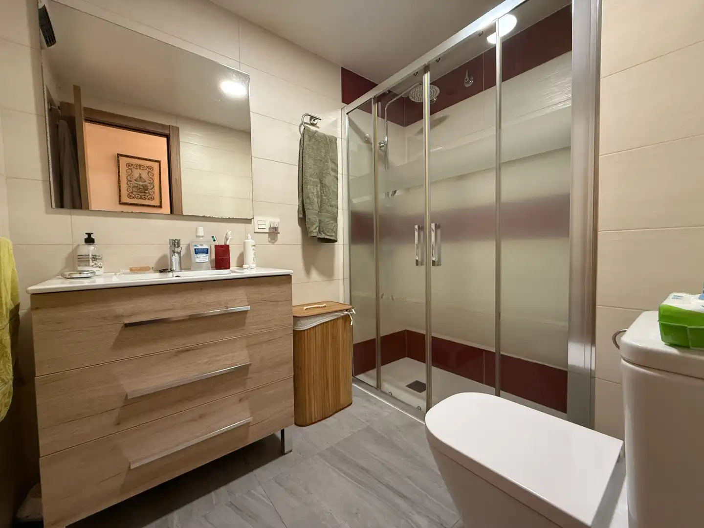 Badezimmer von Wohnung zum Verkauf in Castellón de la Plana / Castelló de la Plana mit Abstellraum