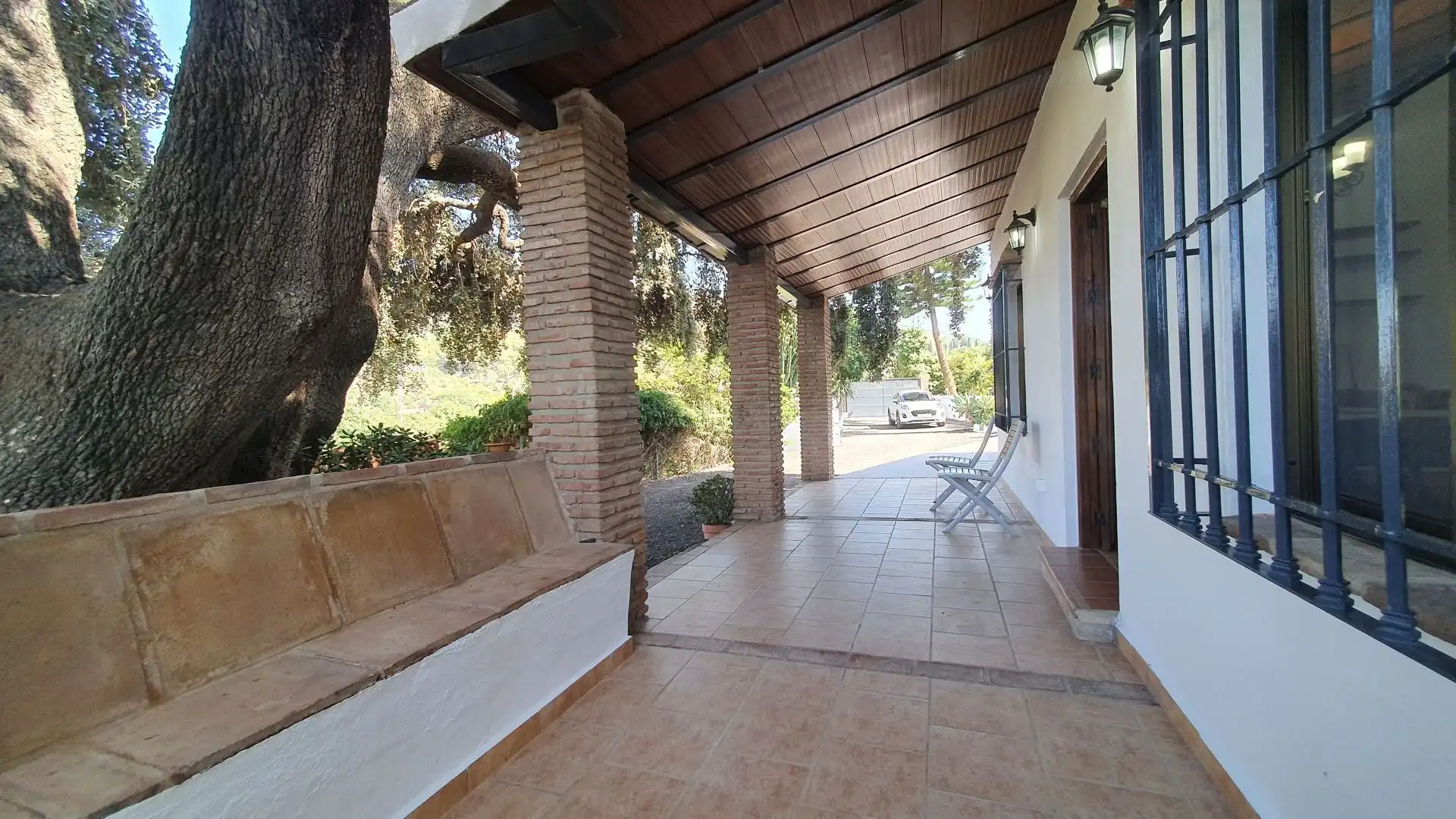 Terraza de Finca rústica de alquiler en Alhaurín El Grande con Trastero y Piscina