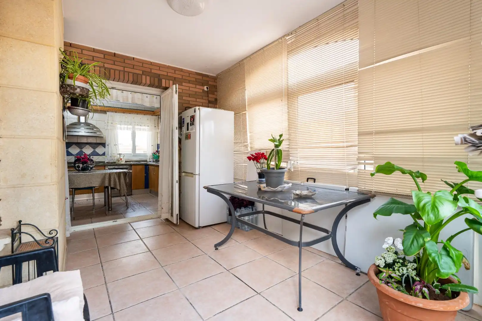 Kitchen of Houses for sale in Roquetas de Mar  with Air Conditioner, Private garden and Terrace
