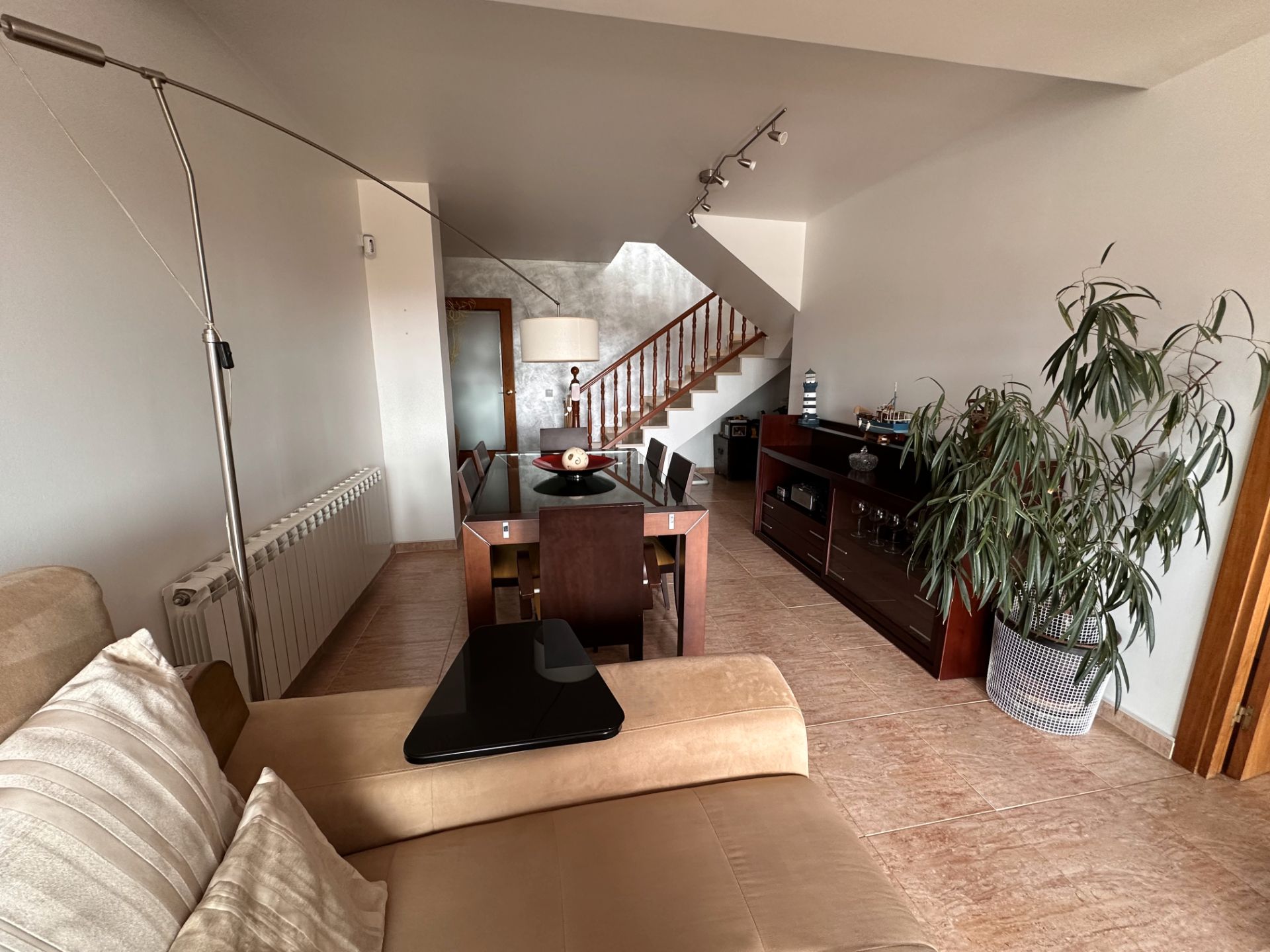 Living room of Duplex for sale in Malgrat de Mar  with Heating, Terrace and Furnished