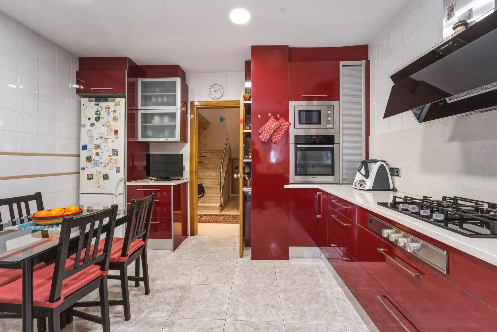 Küche von Maisonette zum Verkauf in Lloret de Mar mit Heizung, Terrasse und Abstellraum