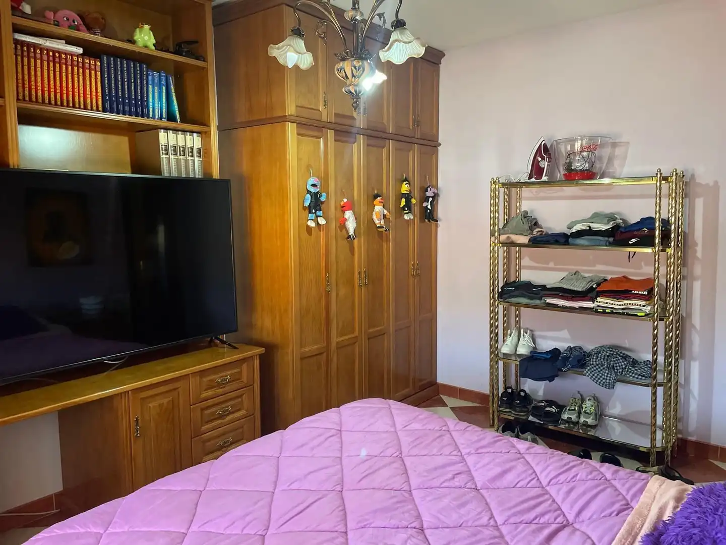 Bedroom of Houses for sale in Chimeneas  with Air Conditioner, Private garden and Terrace