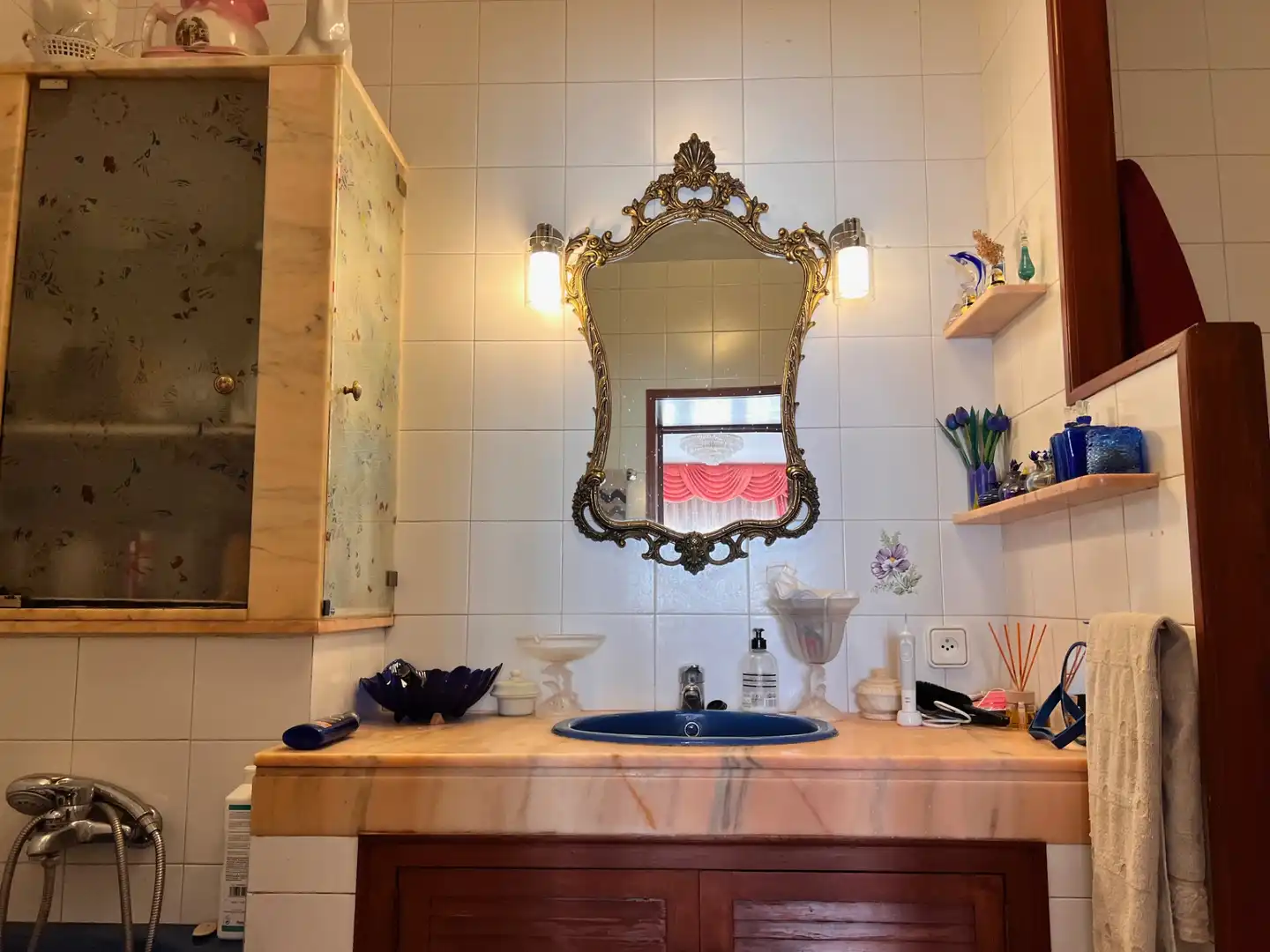 Bany de Casa adosada en venda en Vilassar de Dalt amb Calefacció, Jardí privat i Terrassa