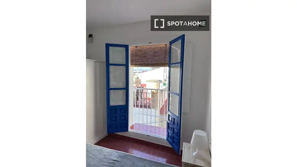 Terrassa de Apartament per a compartir en Cártama amb Aire condicionat, Terrassa i Moblat