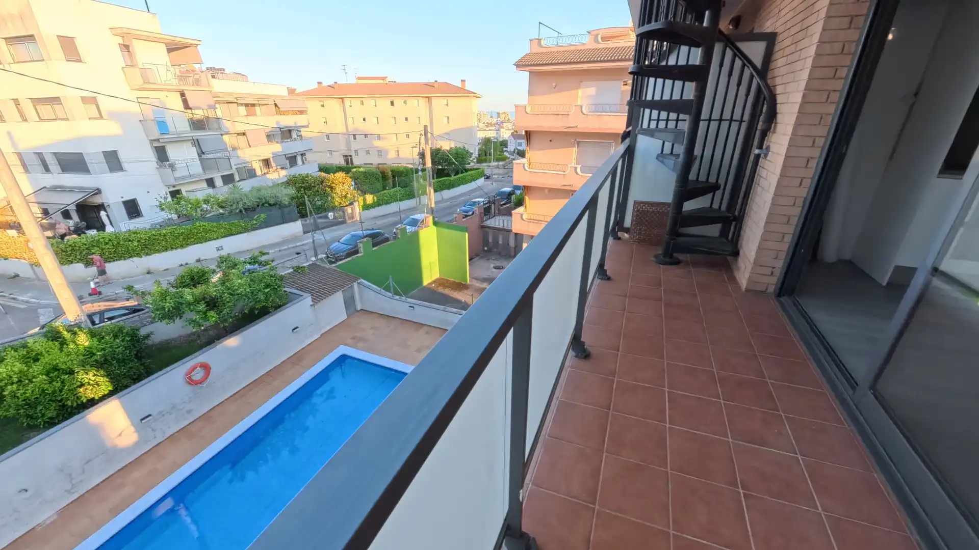Piscina de Ático en venta en Cunit con Aire acondicionado, Parquet y Terraza