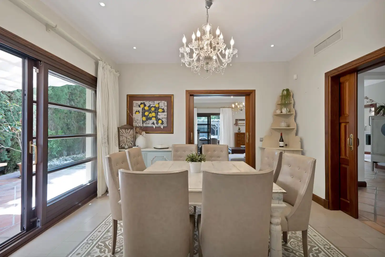 Comedor de Casa o chalet en venta en Marbella con Calefacción, Jardín privado y Terraza