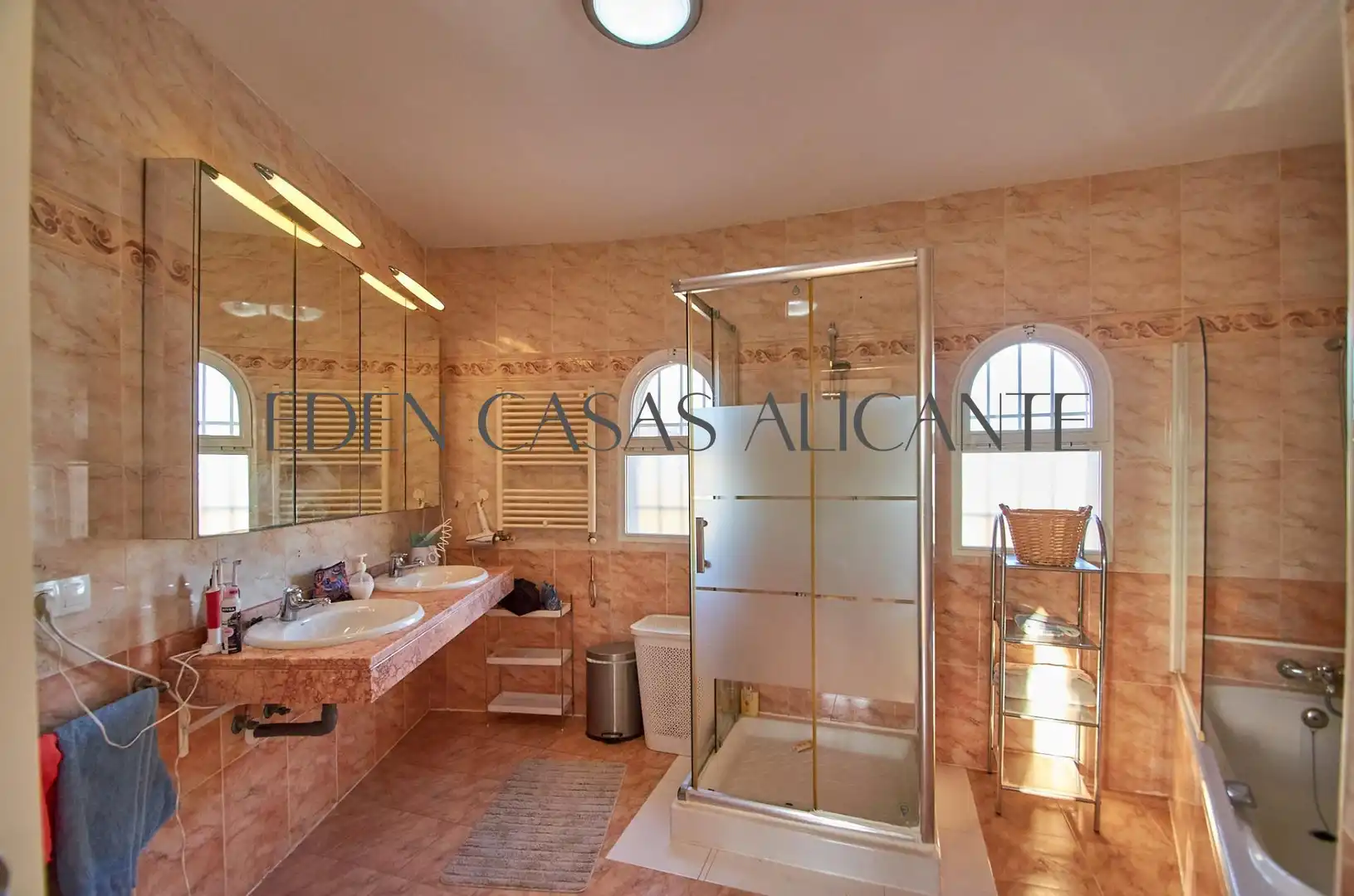 Baño de Casa o chalet en venta en Villajoyosa / La Vila Joiosa con Aire acondicionado, Jardín privado y Terraza