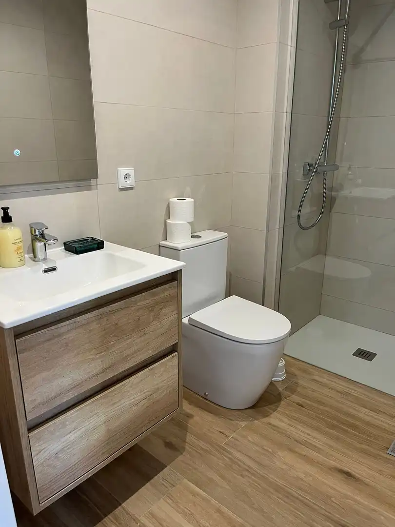 Baño de Apartamento de alquiler en Jávea / Xàbia con Aire acondicionado y Trastero