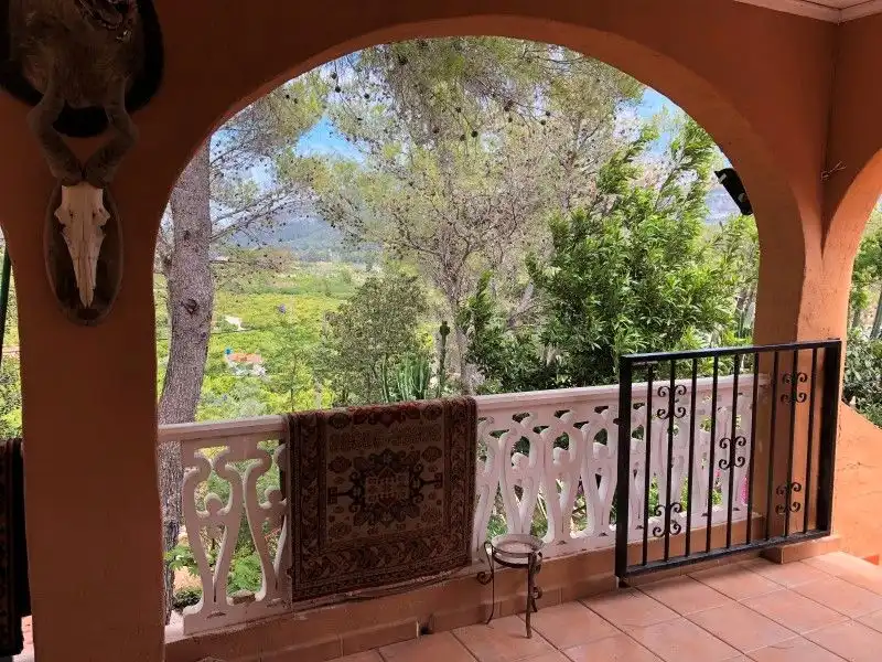 Terraza de Casa o chalet en venta en Palma de Gandia con Aire acondicionado, Jardín privado y Terraza