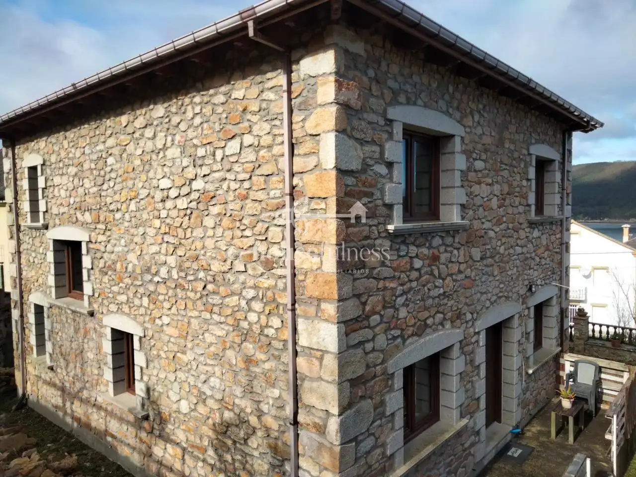 Exterior view of Houses for sale in O Vicedo   with Heating, Private garden and Storage room
