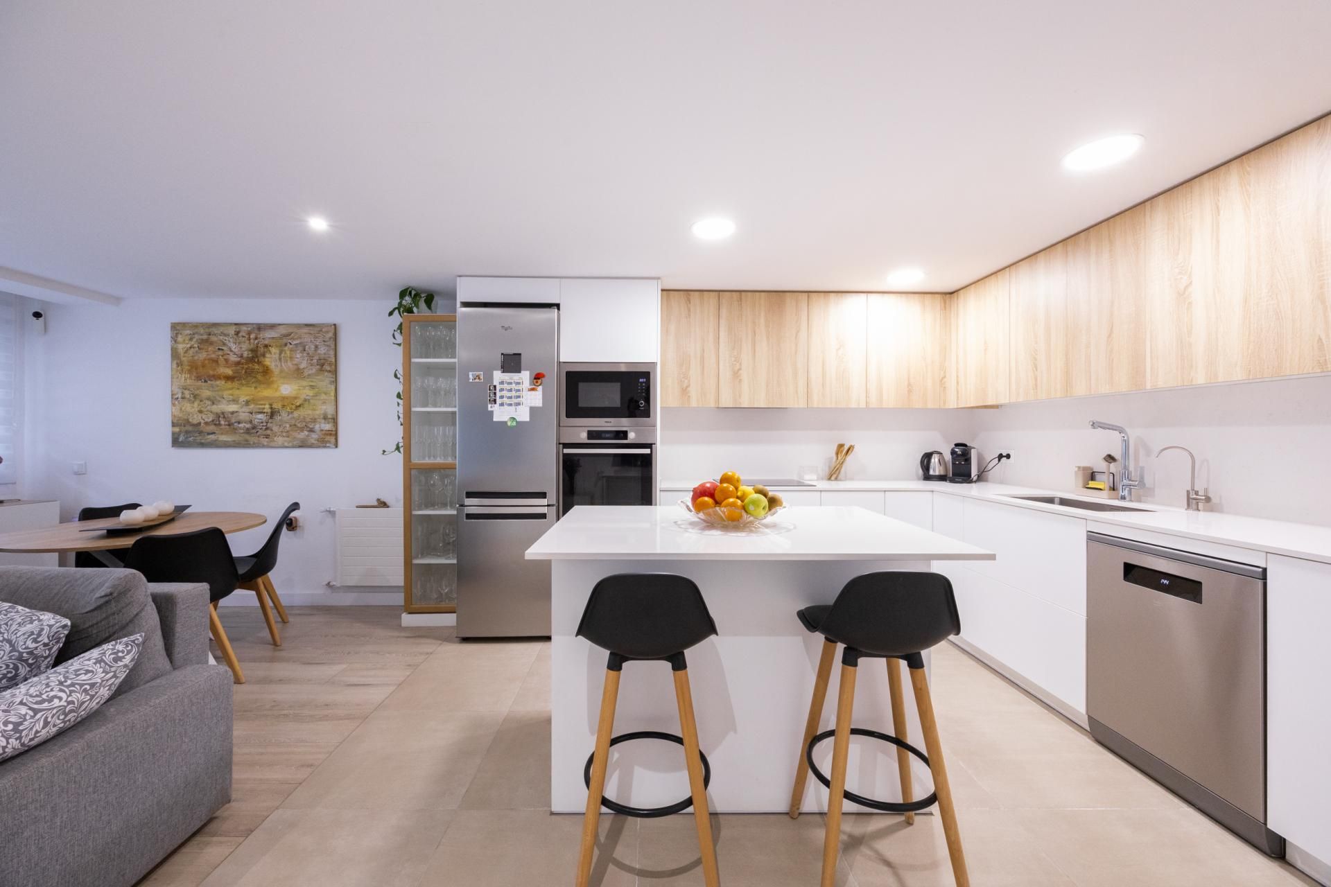 Kitchen of Single-family semi-detached for sale in Montesquiu  with Heating, Terrace and Storage room