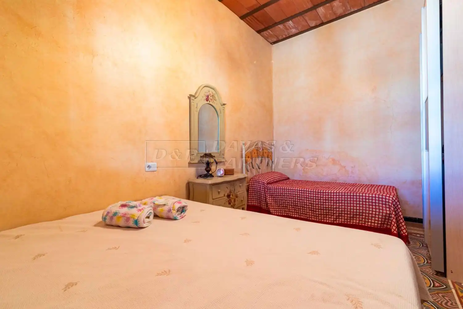 Schlafzimmer von Haus oder Chalet zum Verkauf in Orihuela mit Privatgarten, Abstellraum und Schwimmbad