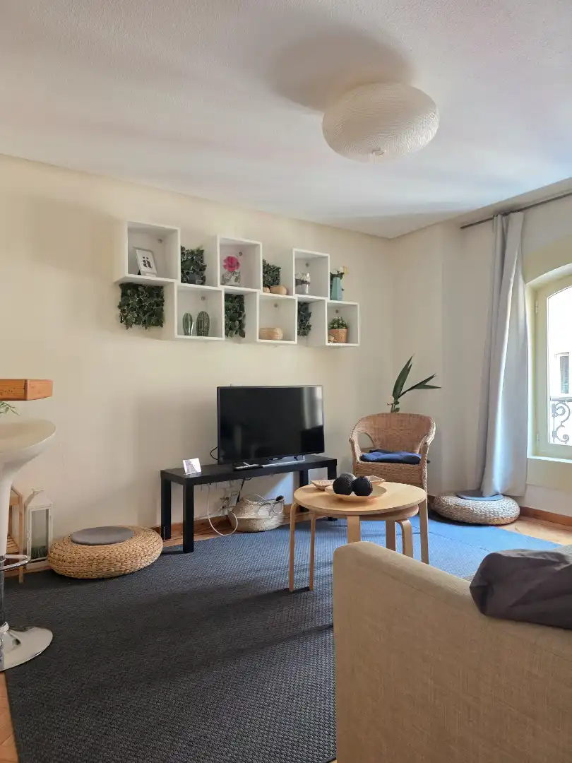 Living room of Duplexes for sale in Madrid  with Air Conditioner, Heating and Parquet flooring