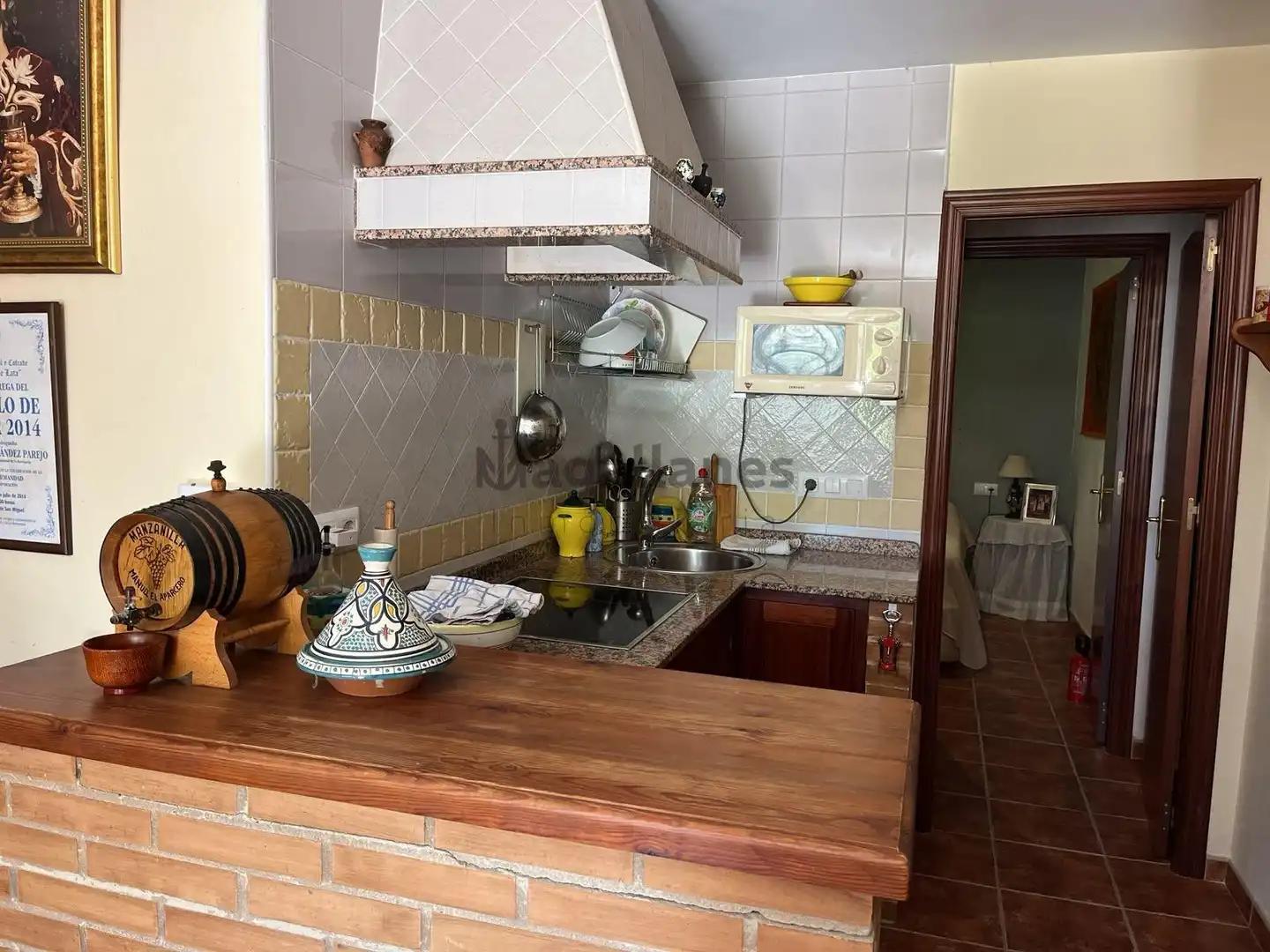 Cuina de Finca rústica en venda en Sanlúcar de Barrameda