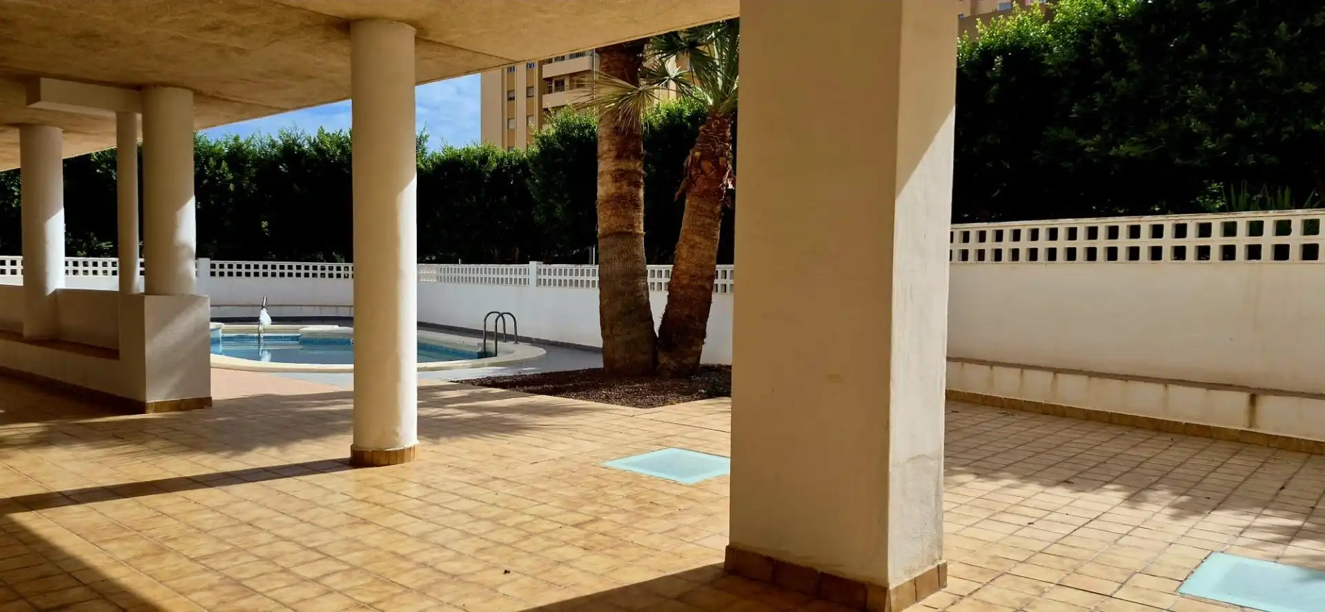 Swimming pool of Flat for sale in Aguadulce