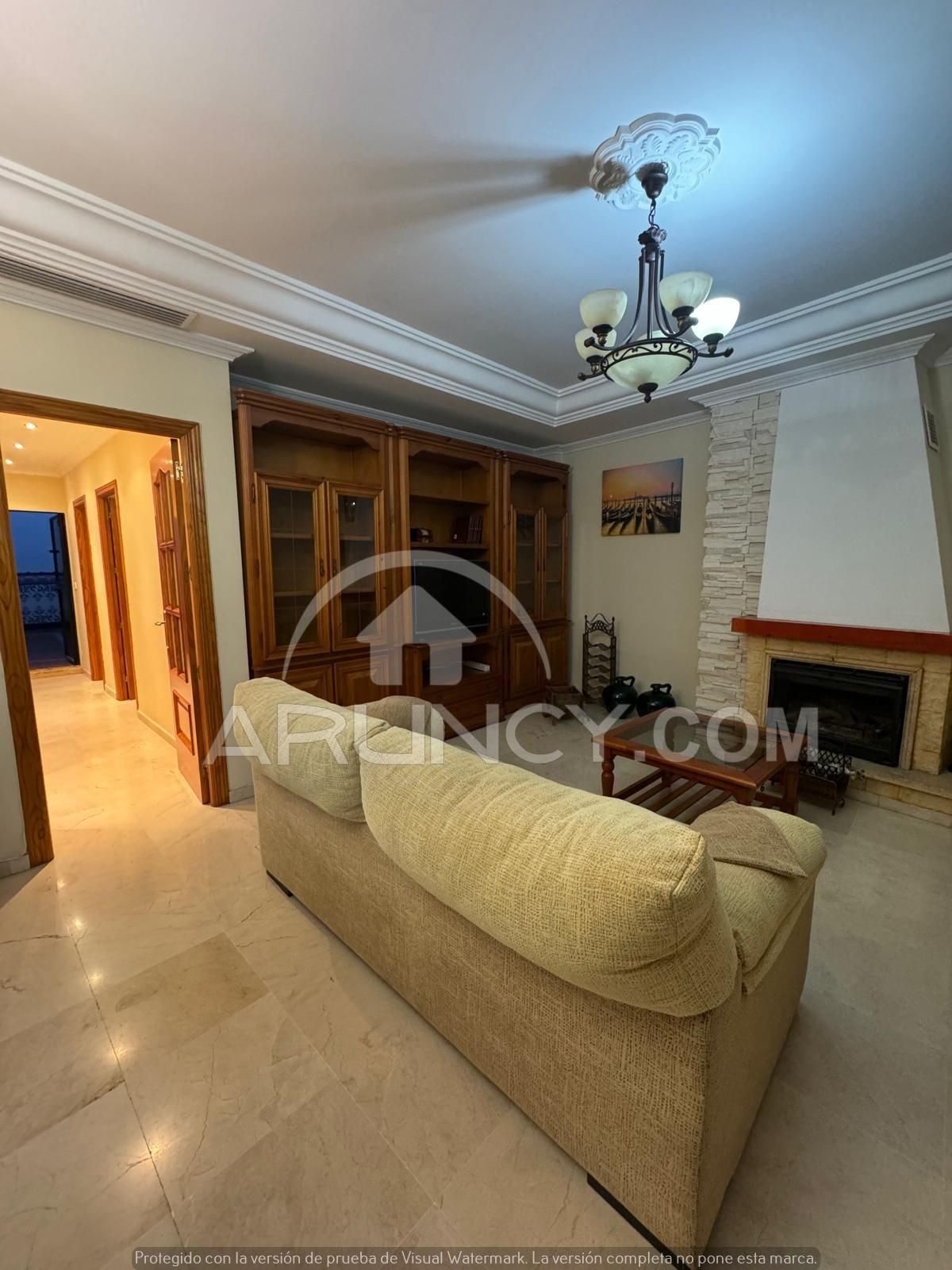 Living room of House or chalet for sale in Alcalá de Guadaira  with Air Conditioner, Terrace and Balcony