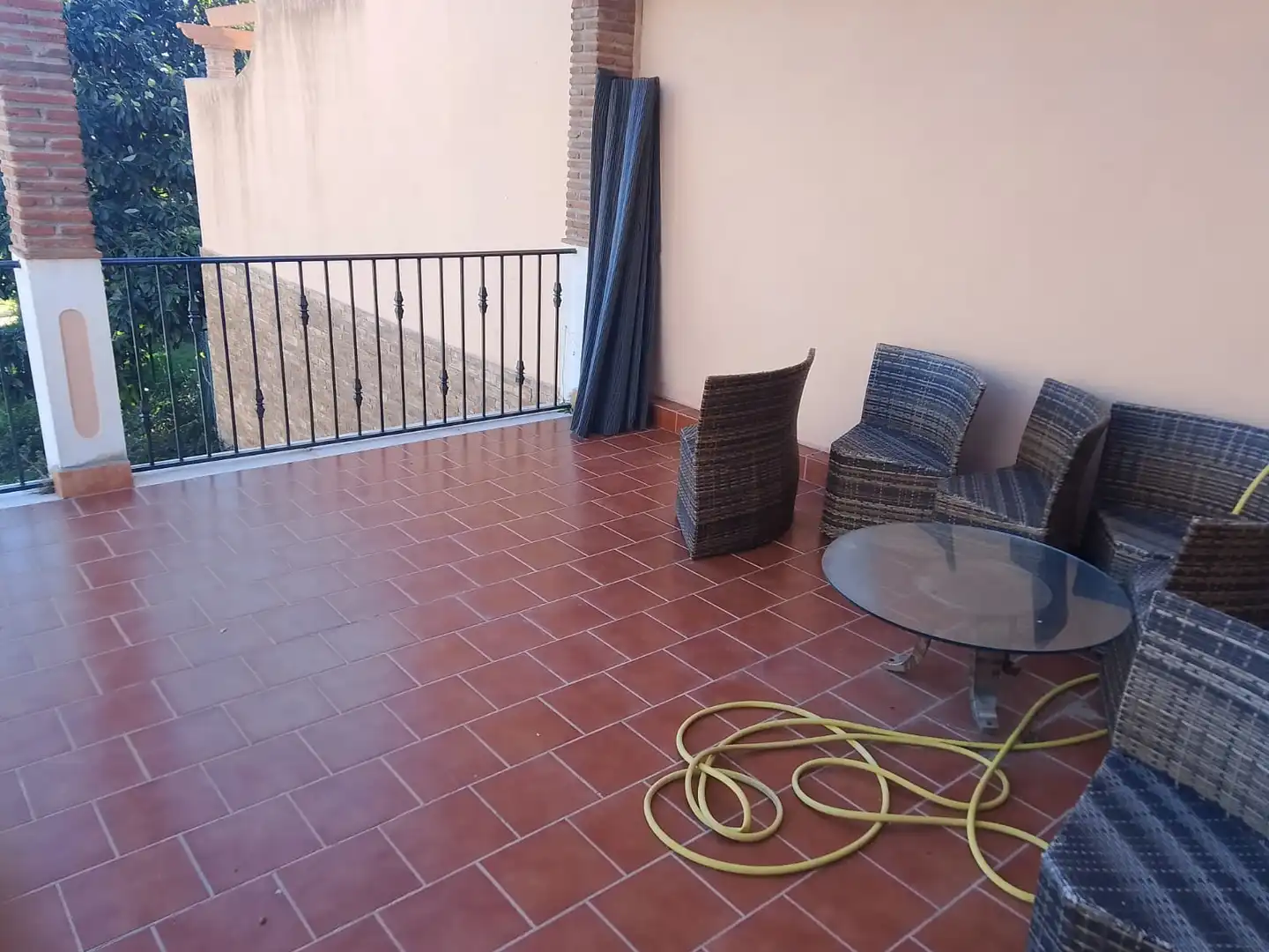 Terrasse von Haus oder Chalet zum Verkauf in Mijas mit Klimaanlage, Heizung und Privatgarten