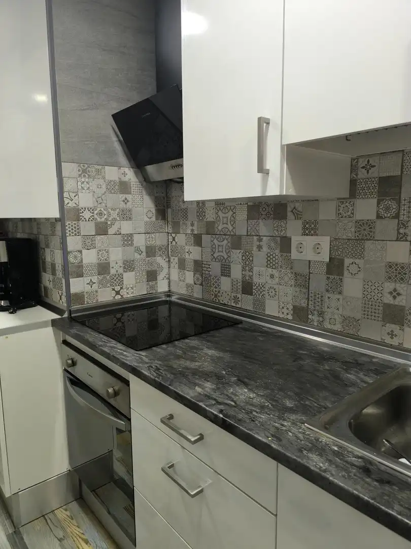 Cocina de Piso en venta en Málaga con Aire acondicionado y Amueblado
