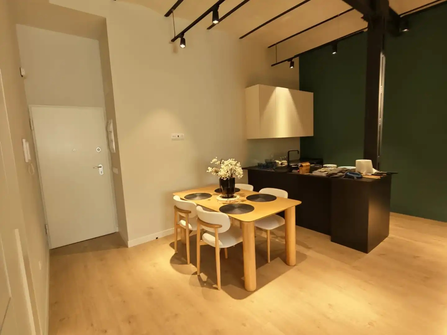 Dining room of Flat for rent in Murcia  with Air Conditioner, Heating and Furnished